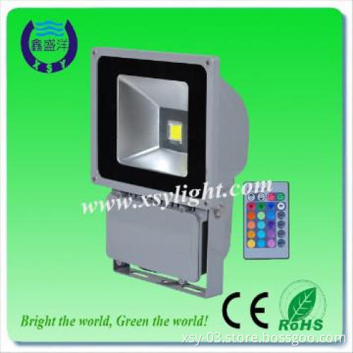60W RGB LED Flood Light IP65 AC100-240V